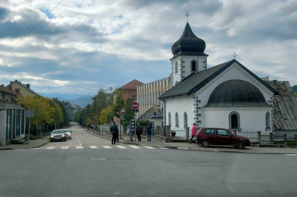 Trg patrijarha Varnave u Pljevljima, Foto: Goran Malidžan