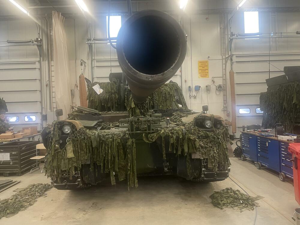 Haubica K9 u estonskoj vojnoj bazi Tapa