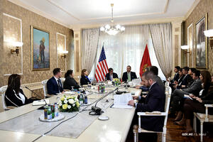 "Prijateljski odnosi Crne Gore i SAD prepoznaju se na političkom i...