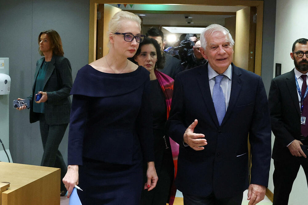 Julija Navaljnaja i Žozep Borel