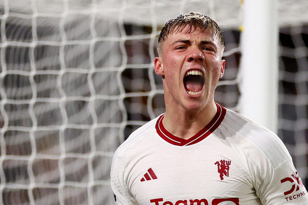 Prija mu Engleska: Rasmus Hojlund, Foto: Reuters