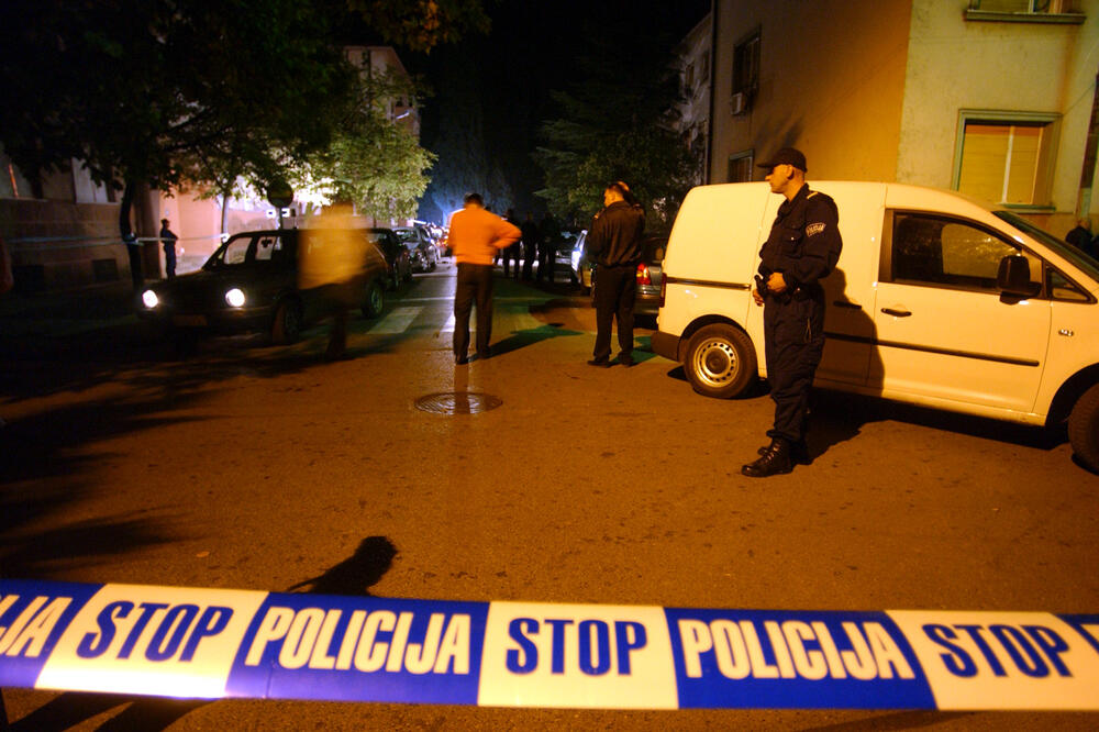 Uviđaj nakon napada i ubistva u centru Podgorice, Foto: Arhiva Vijesti