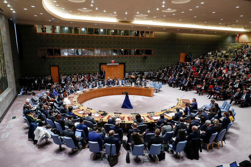 Sastanak Savjeta bezbjednosti Ujedinjenih nacija o krizi u pojasu Gaze, u sjedištu UN u Njujorku, SAD (23. januar 2024.), Foto: Reuters