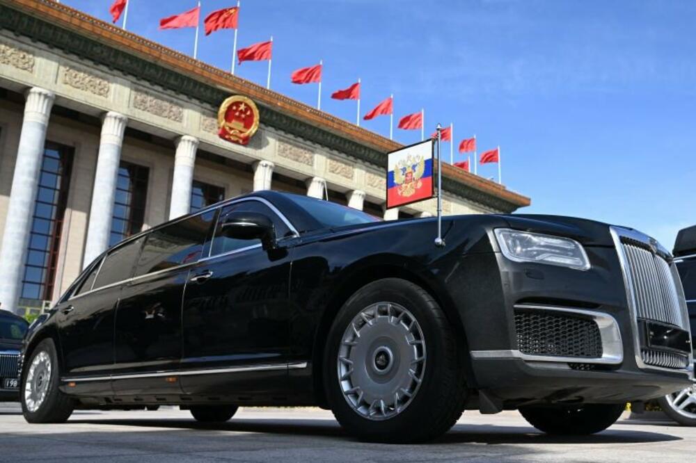 Sajt proizvođača automobila opisuje Aurus kao prvu rusku luksuznu limuzinu, Foto: Getty Images