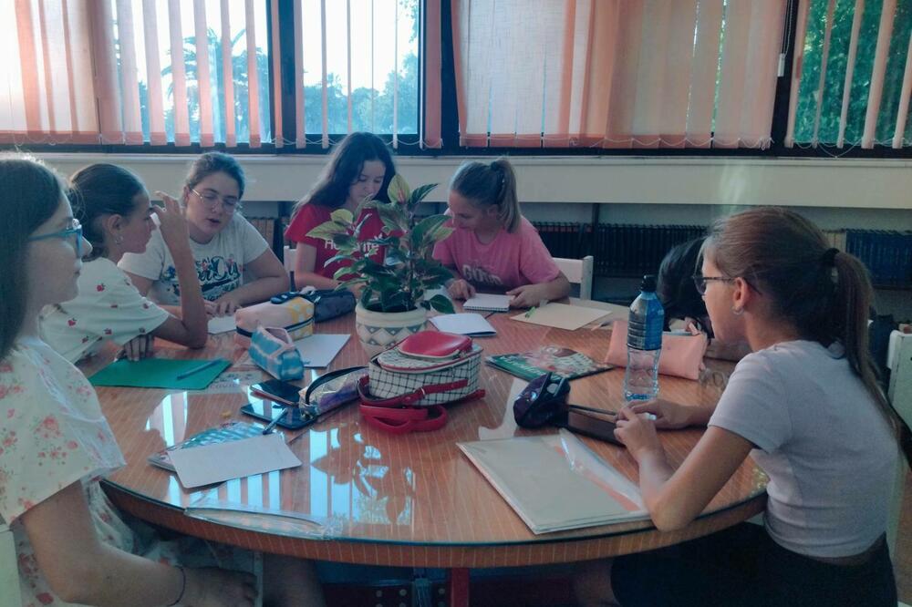 Sa jedne od radionica u Baru, Foto: Privatna arhiva