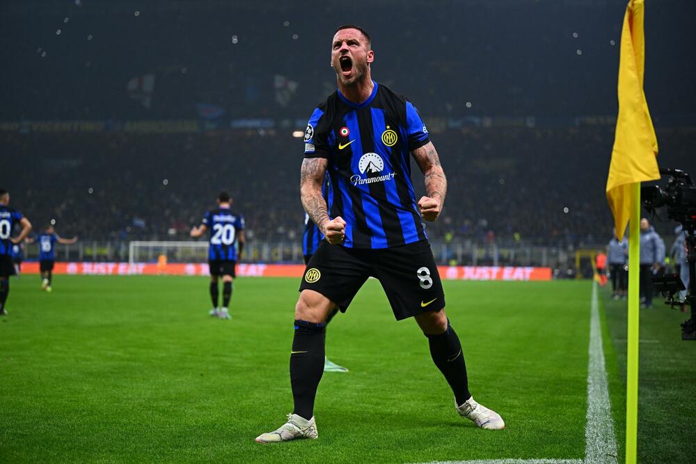Promašio nekoliko šansi, pa pogodio za pobjedu: Arnautović slavi gol protiv Atletika, Foto: Inter (X)