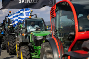 Greek farmers leave Athens after 24-hour...