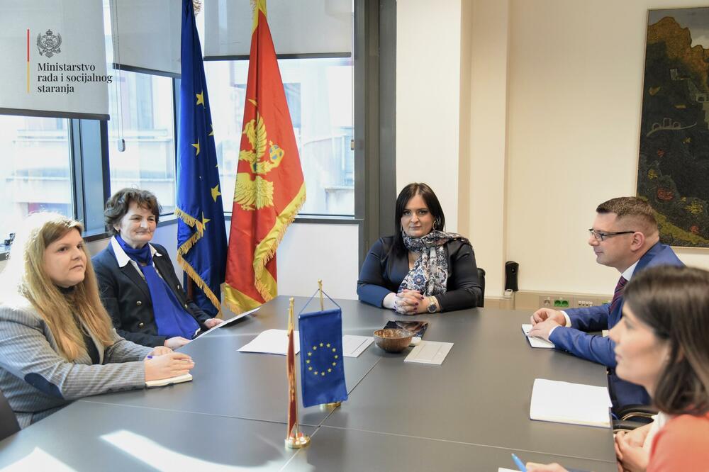 Sastanak Naide Nišić i "Nardosa", Foto: Ministarstvo rada i socijalnog staranja