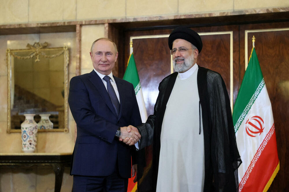 Putin i Reisi u Teheranu u julu 2022., Foto: REUTERS