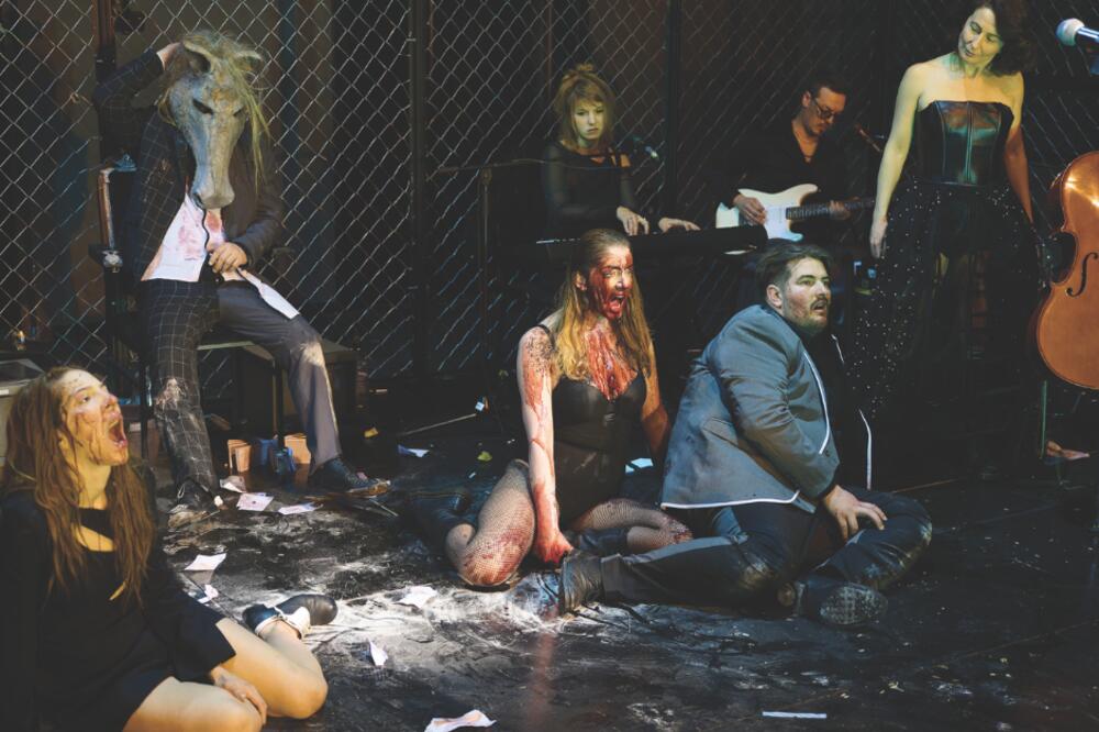 Scena iz predstave, Foto: Duško Miljanić