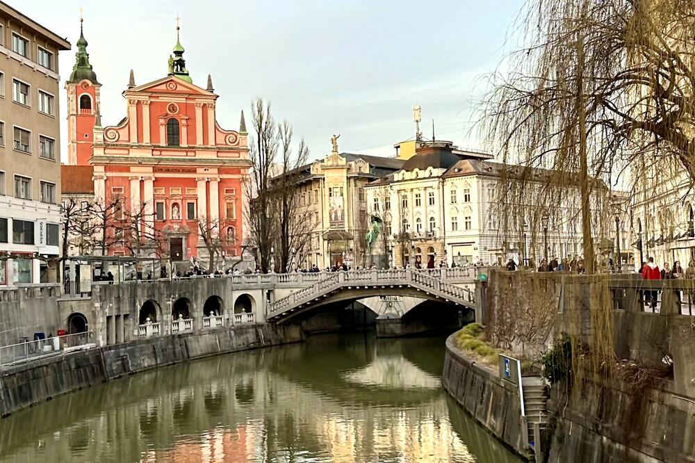 Rijeka Ljubljanica, centar Ljubljane, Foto: D. Dedović