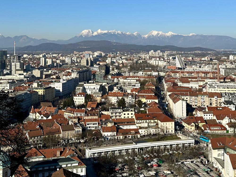 Ljubljana, panorama