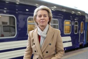 Von der Leyen in Kiev: She supported the "exceptional resistance of the Ukrainian...