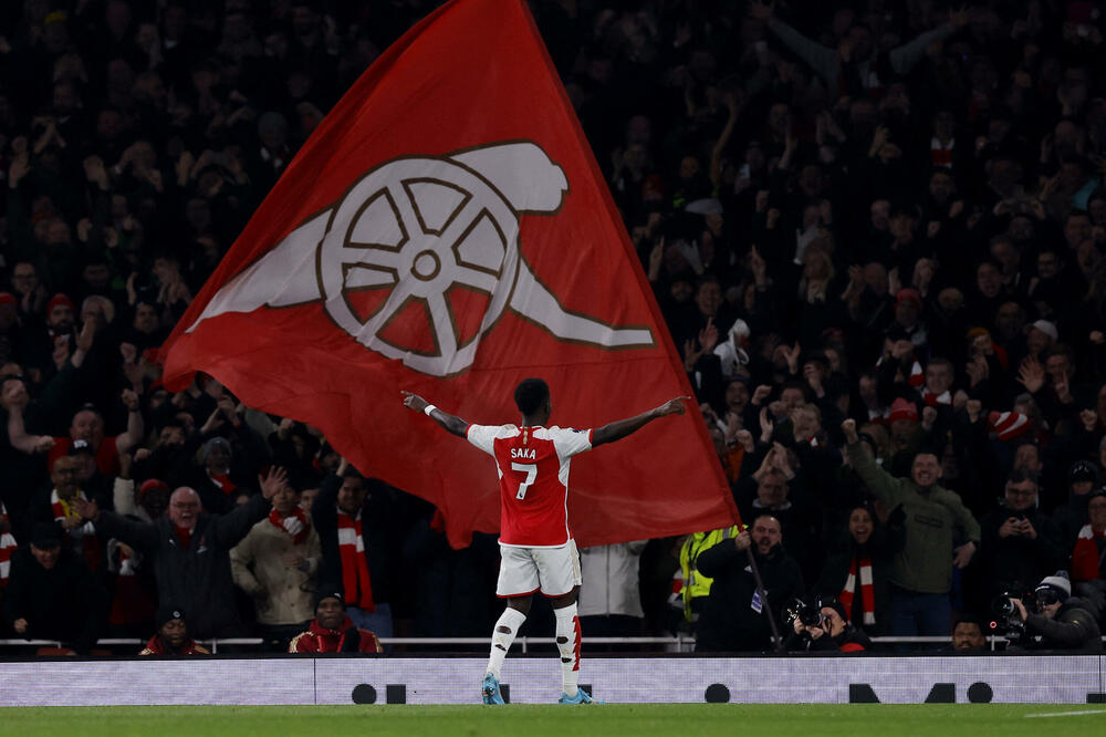Arsenal se mučio tokom povrede Bukaja Sake i svih ostalih napadača, Foto: Reuters
