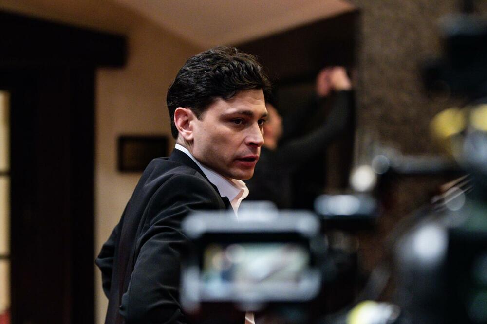 Janketić na setu "Pontonovog srca", Foto: Perica Laličić