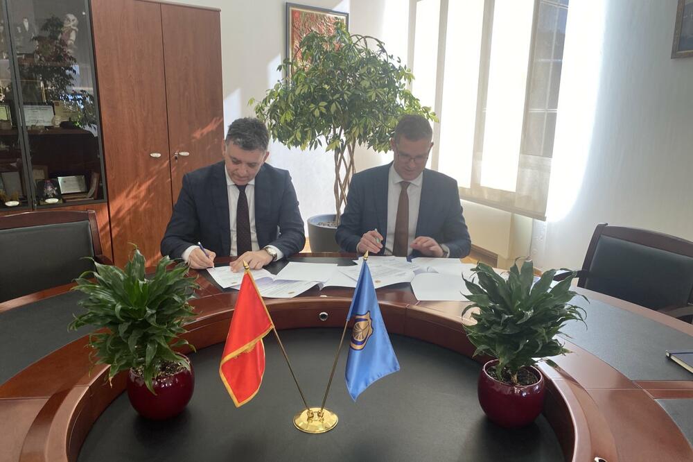 Komnenović i Boljević, Foto: Opština Tivat