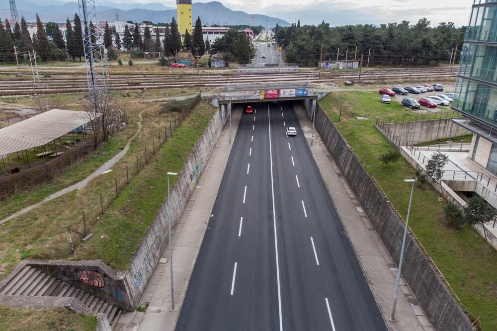 Ulica Bracana Bracanovića nakon sanacije, Foto: Glavni grad Podgorica