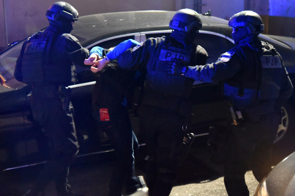 Policija privodi Ibrahimovića u Više državno tužilaštvo u Podgorici, Foto: Luka Zeković