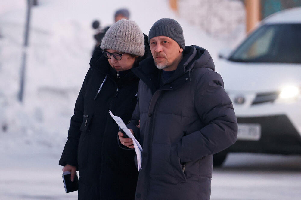 Vasilij Dubkov sa Ljudmilom Navaljnajom, Foto: Rojters