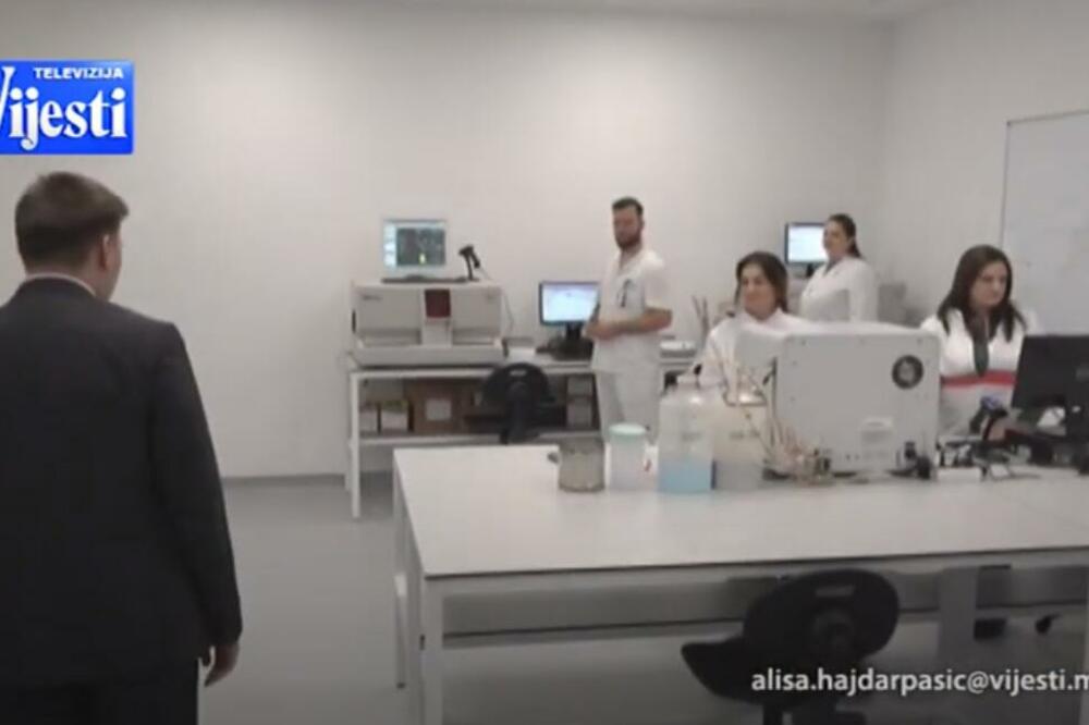 Sa otvaranja Službe za laboratorijsku diagnostiku, Foto: Printscreen/YouTube/TV Vijesti