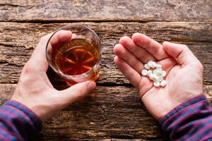 Alcohol and drugs: Even mixing it with ibuprofen can be dangerous