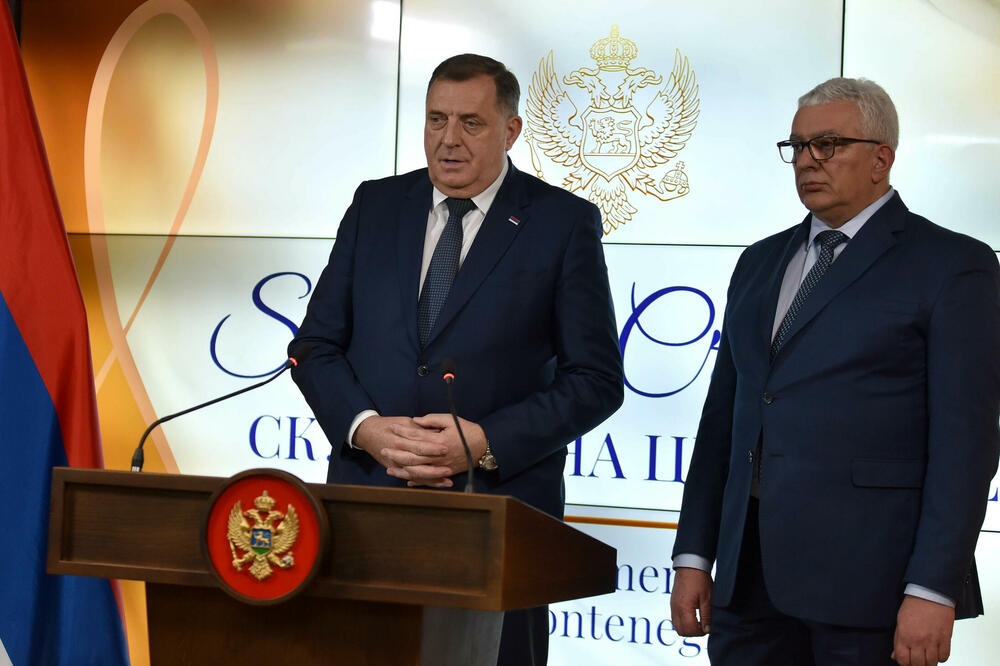 Dodik i Mandić, Foto: Boris Pejović