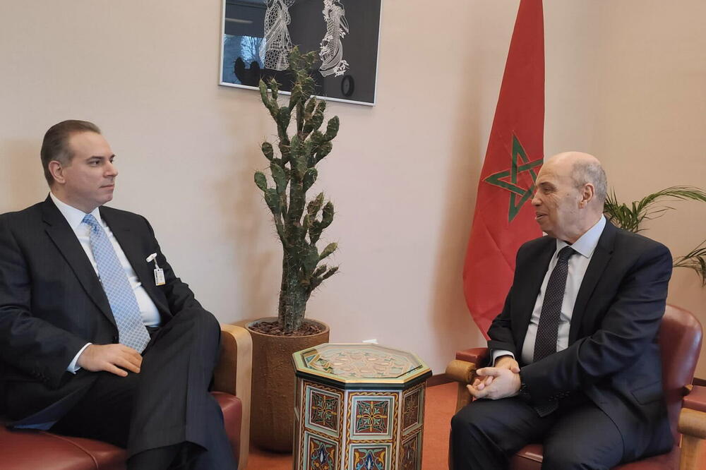 Ivanović i predsjednik HRC, Foto: Ministarstvo vanjskih poslova