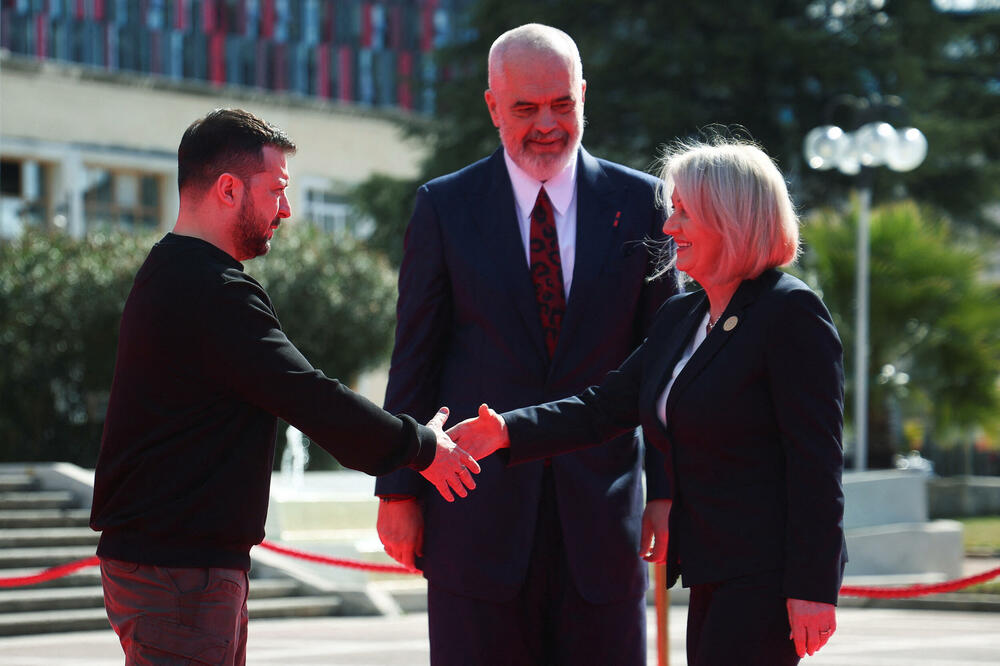 Zelenski, Rama i Krišto, Foto: REUTERS