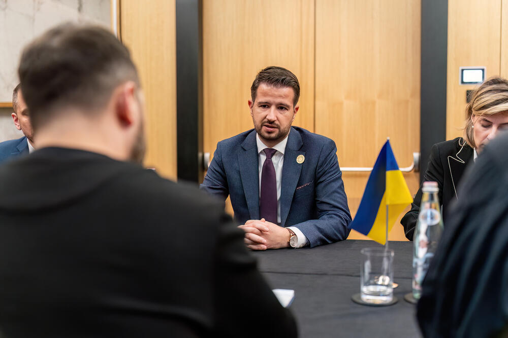 <p>Milatović se tokom Samita, između ostalih, sastao sa predsjednicom Moldavije Majom Sandu i predsjednikom Ukrajine Volodimirom Zelenskim</p>