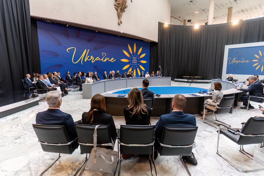 <p>Milatović se tokom Samita, između ostalih, sastao sa predsjednicom Moldavije Majom Sandu i predsjednikom Ukrajine Volodimirom Zelenskim</p>