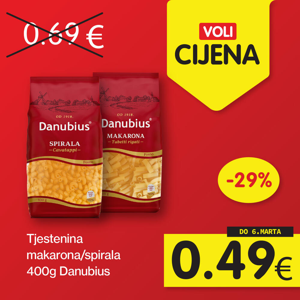 <p>Širok izbor proizvoda po najpovoljnijim cijenama na tržištu u svim Voli i Naš diskont marketima.</p>