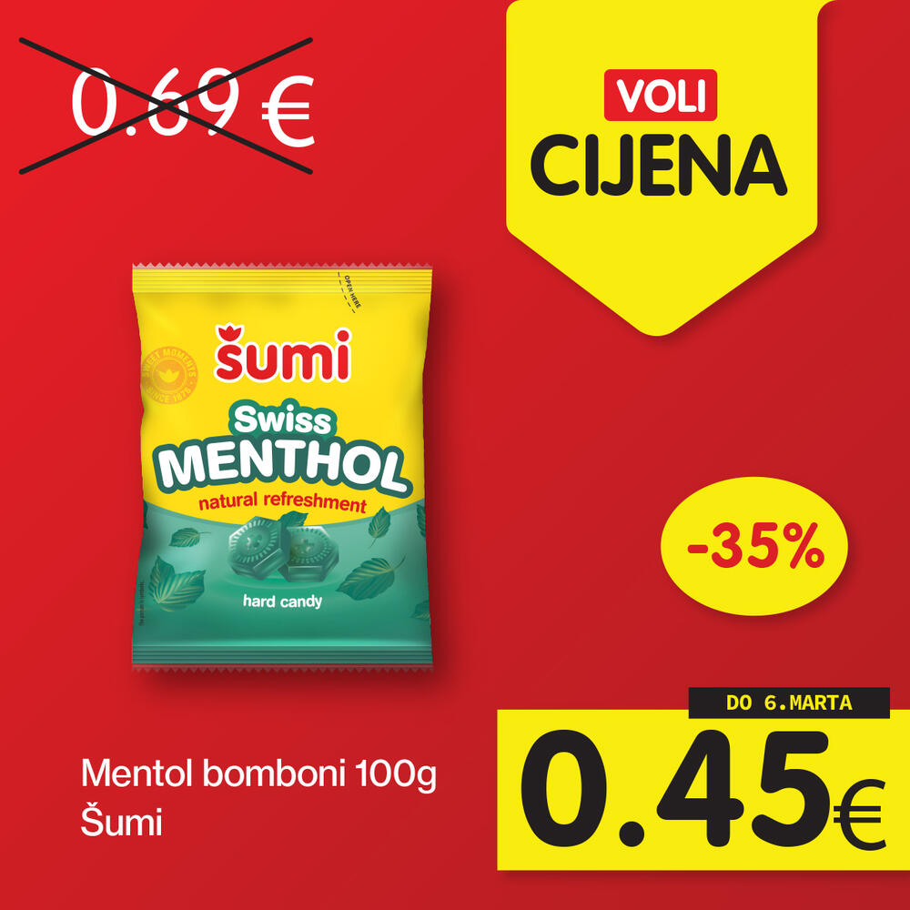 <p>Širok izbor proizvoda po najpovoljnijim cijenama na tržištu u svim Voli i Naš diskont marketima.</p>