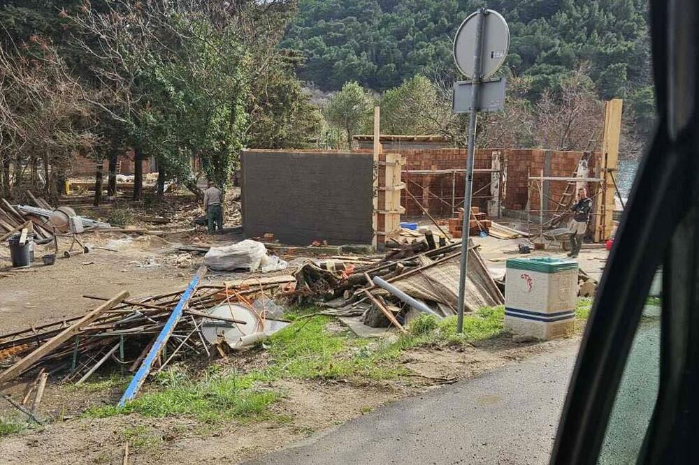 Sa gradilišta, Foto: Privatna arhiva