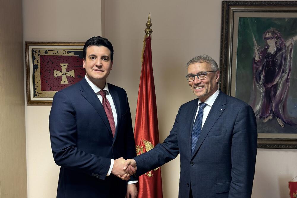 Milović i Dvoržak, Foto: Ministarstvo pravde