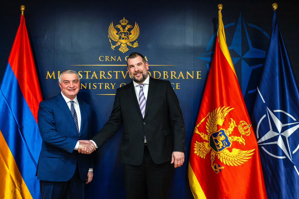 Hovakimijan i Krapović, Foto: Ministarstvo odbrane