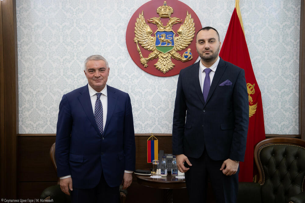Hovakimijan i Stjepović, Foto: Skupština Crne Gore