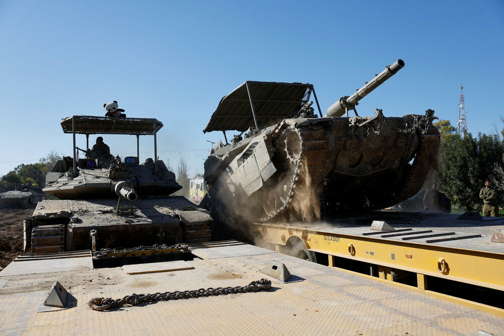 Izraelska vojna vozila, Foto: Reuters