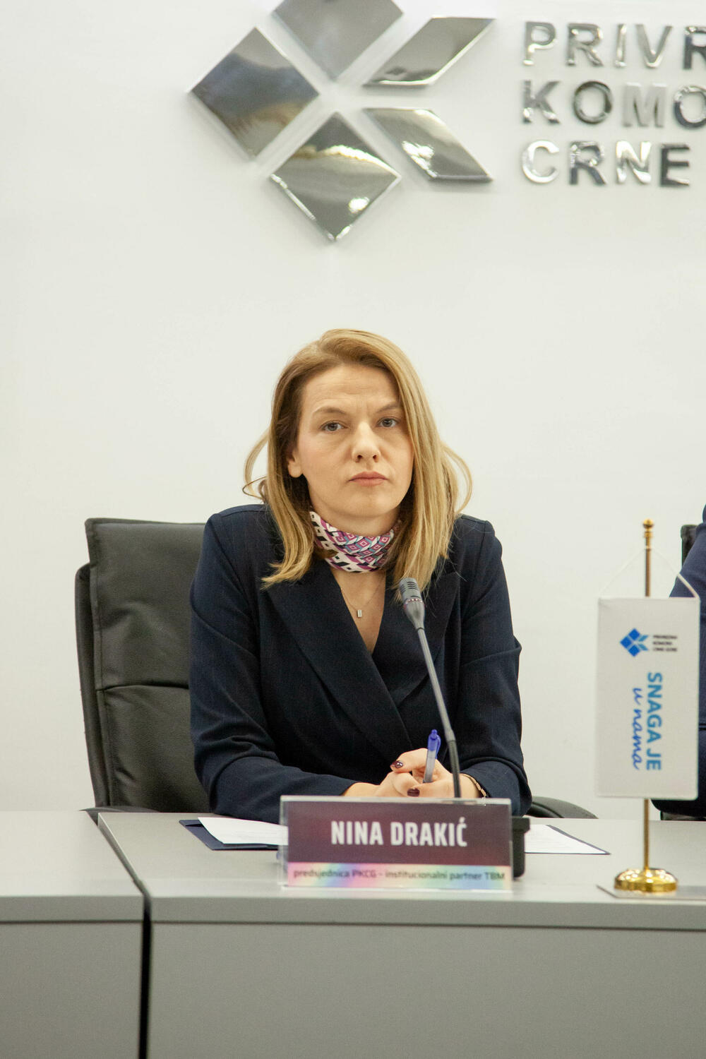 Nina Drakić, predsjednica Privredne komore Crne Gore