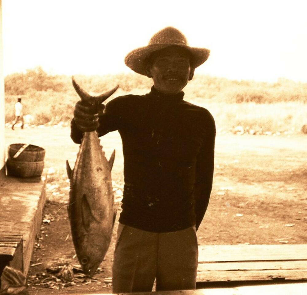 Ribar u luci Džakarte