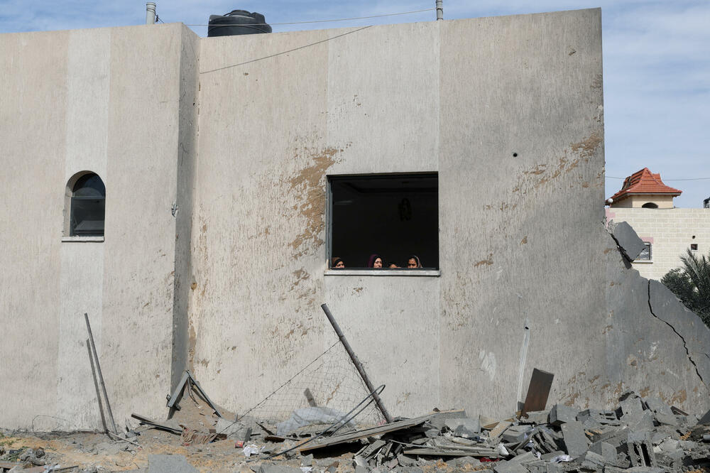 Detalj iz Rafe nakon izraelskog napada, Foto: Reuters