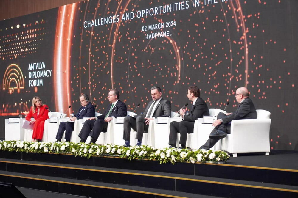 Sa panela u Antaliji, Foto: Ministarstvo vanjskih poslova