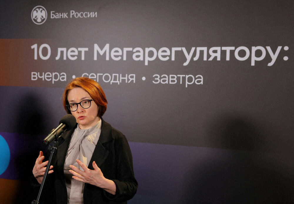Guvernerka Ruske centralne banke Elvira Nabiulina