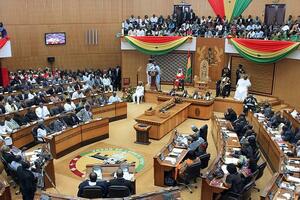 Ghana's Parliament shut off due to $1,8 million debt