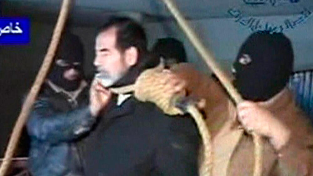 Sadam je obješen u Bagdadu 30. decembra 2006.