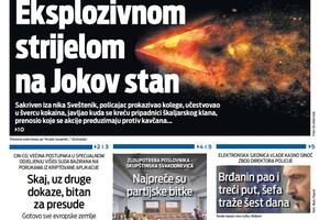 Naslovna strana "Vijesti" za 4. mart 2024.