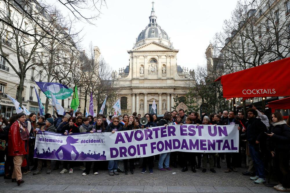 "Abortus je osnovno pravo": Sa skupa u Parizu 28. februara, Foto: Reuters