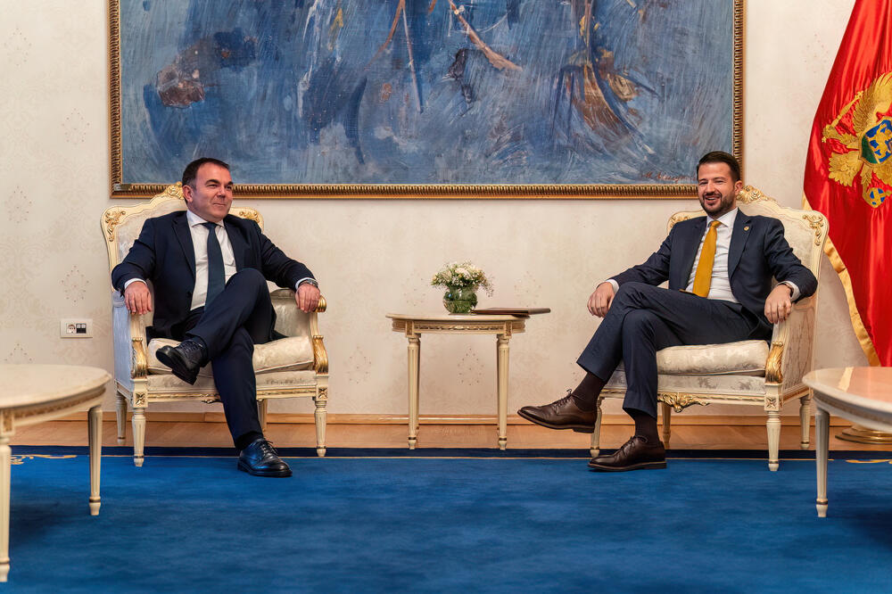 Đurašković i Milatović, Foto: Kancelarija za odnose s javnošću Predsjednika Crne Gore