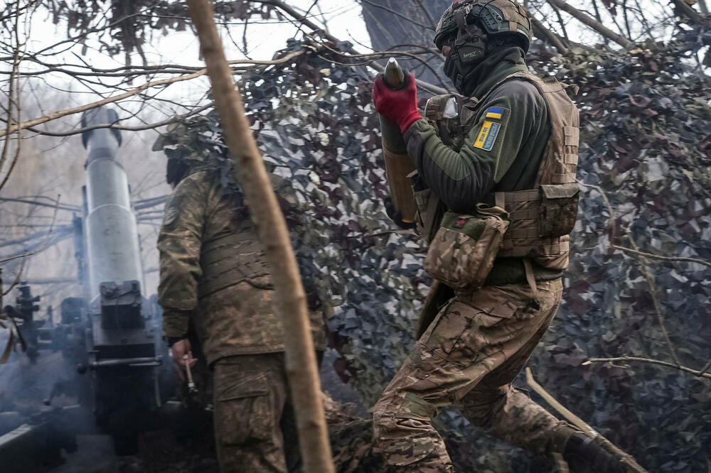 Ukrajinski vojnici na frontu blizu grada Kremina, Foto: Rojters