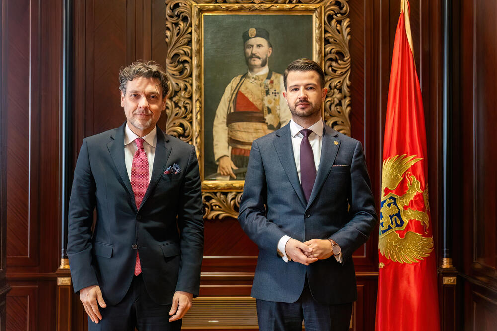 Mekači i Milatović, Foto: Kancelarija za odnose s javnošću Predsjednika Crne Gore