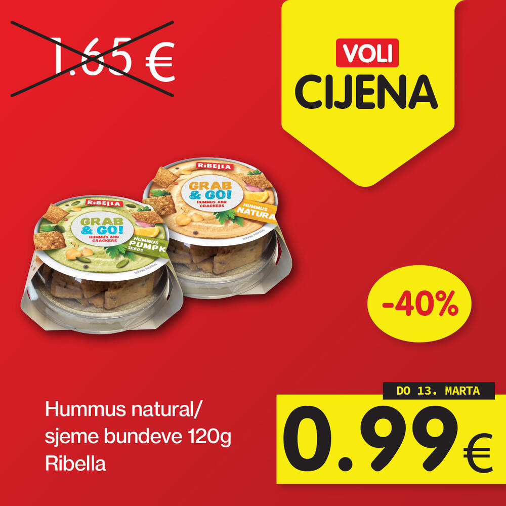 <p>Kada je riječ o najpovoljnijoj kupovini, izbor je lak- svratite do obližnjeg Voli ili Naš diskont marketa i odaberite proizvode po Voli cijenama.</p>